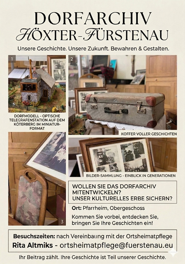 Kirchenbücher und Ortsgeschichte