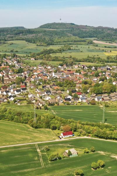 Luftbild von Fürstenau